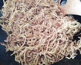 鹿肉de焼きそば作り方4写真