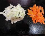 野菜たっぷり！豚肉と野菜の焼きサラダ作り方2写真