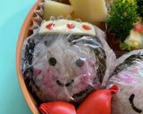 ハートのドレス プリンセス弁当Part2作り方5写真