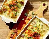 m鶏とさつまいものレンジグラタン作り方5写真