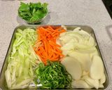 簡単☆セロリのチキンカレー作り方1写真