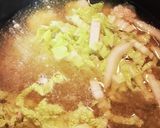 生姜入り鶏団子と春雨の和風スープ作り方5写真