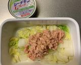 レンジで簡単＊白菜のツナ和え作り方5写真