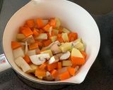 《マッシュルーム》根菜スープ作り方5写真