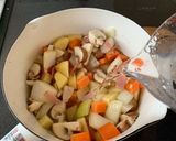 《マッシュルーム》根菜スープ作り方6写真
