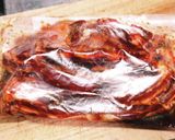 アバラ肉たれ漬け焼き（シカ肉ver.）作り方3写真