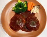 ♡本格派!煮込みハンバーグ♡作り方7写真