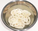 大葉香る【蓮根のひき肉はさみ焼き】作り方1写真