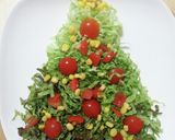 超簡単☆時短★ツリーのクリスマスサラダ作り方4写真