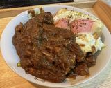 サイコロトーストカレーパン&目玉焼き作り方6写真