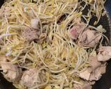 豚肉ともやしとパプリカの塩麹炒め作り方1写真