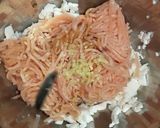 味変OK！はんぺん生姜入り鶏つくね作り方4写真