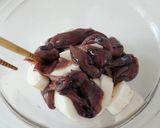 ほたるいかの沖漬けと長芋のおつまみ作り方2写真