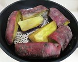 ホクホク甘〜いふかし芋作り方4写真