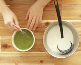 まるでケーキ！？一段まるごと抹茶プリン♩作り方1写真