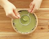 まるでケーキ！？一段まるごと抹茶プリン♩作り方5写真