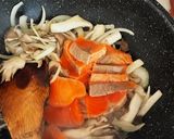 鮭とほうれん草のミルクスパ作り方7写真