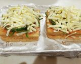 節約満足♡ピザ風厚揚げ作り方4写真