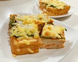 節約満足♡ピザ風厚揚げ作り方6写真