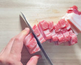 めちゃ時短！烏龍茶で煮込む大根と豚の角煮作り方2写真