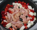 ポン酢で！ガパオ風鶏胸肉の炒め作り方2写真