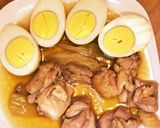 電気圧力鍋で作る鶏モモと卵の醤油煮作り方4写真