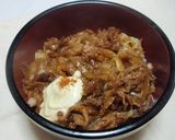 豚肉のポン酢ピリ辛丼作り方6写真