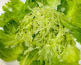 いつものサラダ 生ハム添えて作り方4写真