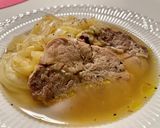 豚肩ロースとキャベツのスープ作り方6写真