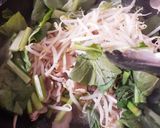 ワインに合う♪豚肉と小松菜の野菜炒め作り方7写真