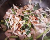 ワインに合う♪豚肉と小松菜の野菜炒め作り方8写真