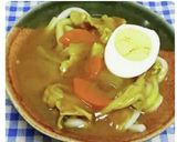 お蕎麦屋さんのカレーうどん作り方13写真
