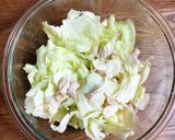 レンチン◎キャベツとささみの中華風サラダ作り方6写真