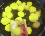 Xmasツリーの正体は！さつま芋タルト作り方1写真