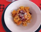 かぼちゃとベーコンのパスタ作り方8写真