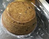 オートミール蒸しパン　甘酒チョコバナナ作り方8写真