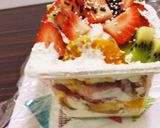 スプーンで、食べるでクリスマスケーキ作り方1写真