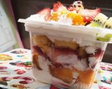 スプーンで、食べるでクリスマスケーキ作り方2写真