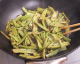 山クラゲのキンピラ作り方6写真