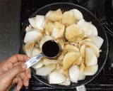 皮付き大根の煮物♪簡単食べすぎ胃のつかえ作り方6写真