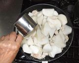 皮付き大根の煮物♪簡単食べすぎ胃のつかえ作り方5写真