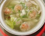 保温弁当に♡あったか鶏団子汁作り方5写真