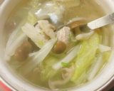 保温弁当に♡あったか鶏団子汁作り方6写真