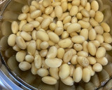 さつまいもと大豆のあめ煮/七尾市学校給食作り方1写真