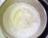 ふわふわチーズクリームチョコロールケーキ作り方20写真