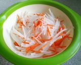 油揚げで美味しい 大根なます作り方1写真