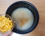 カンタンとうもろこしご飯作り方2写真