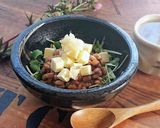 おうち居酒屋★お酒がススム♪納豆チーズ作り方5写真
