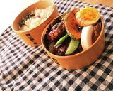 お弁当★冷めてもふっくらカリッハンバーグ作り方9写真