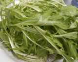 水菜と蓮根のペペロンチーノ風♪めっけ作り方1写真